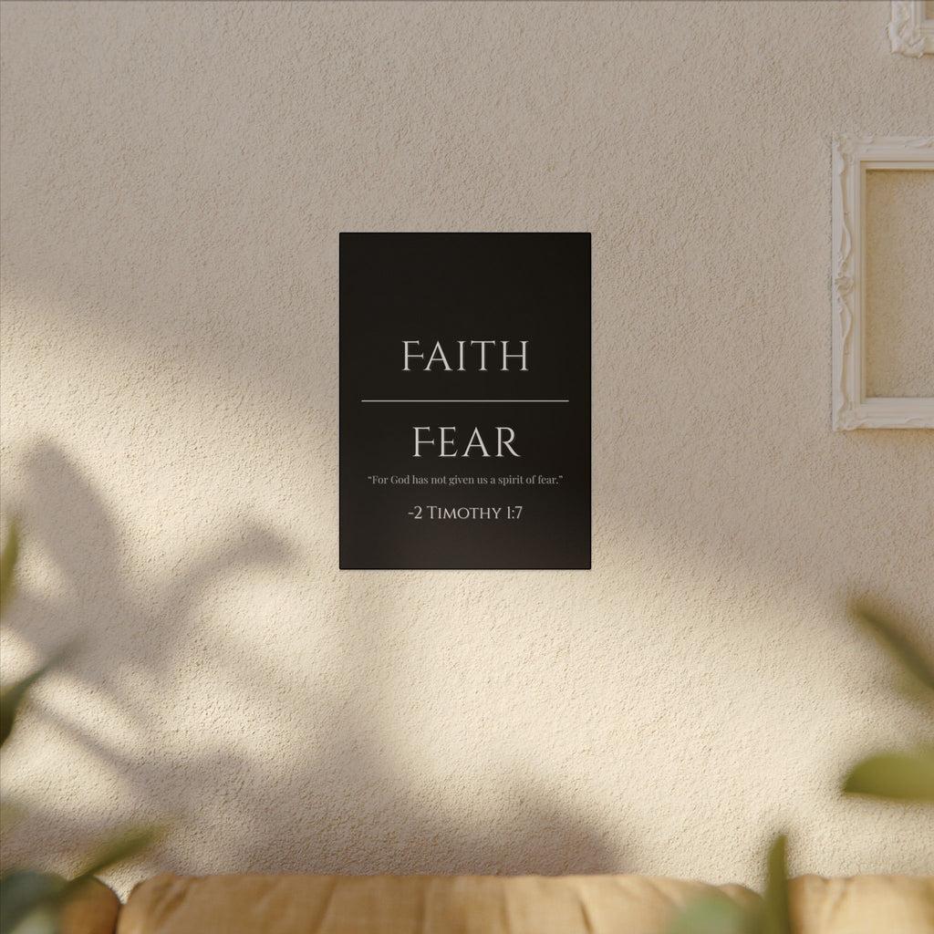 Faith Over Fear - 2 Timothy 1:7